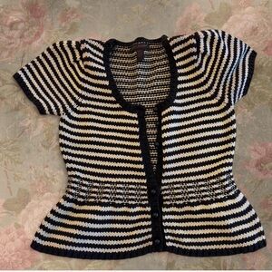 90s Vintage Betsy Johnson Cardigan Top